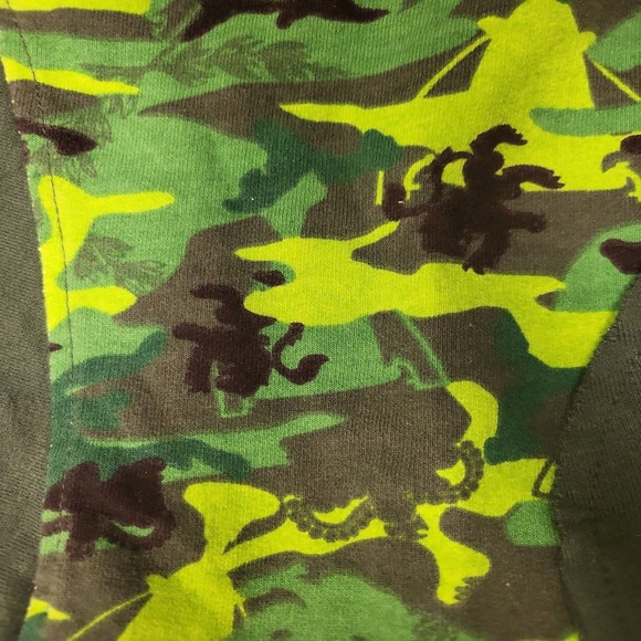 I am an Individual Jacket Mens Extra Large XL Green Camo Full Zip Cotton Blend - Picture 16 of 16